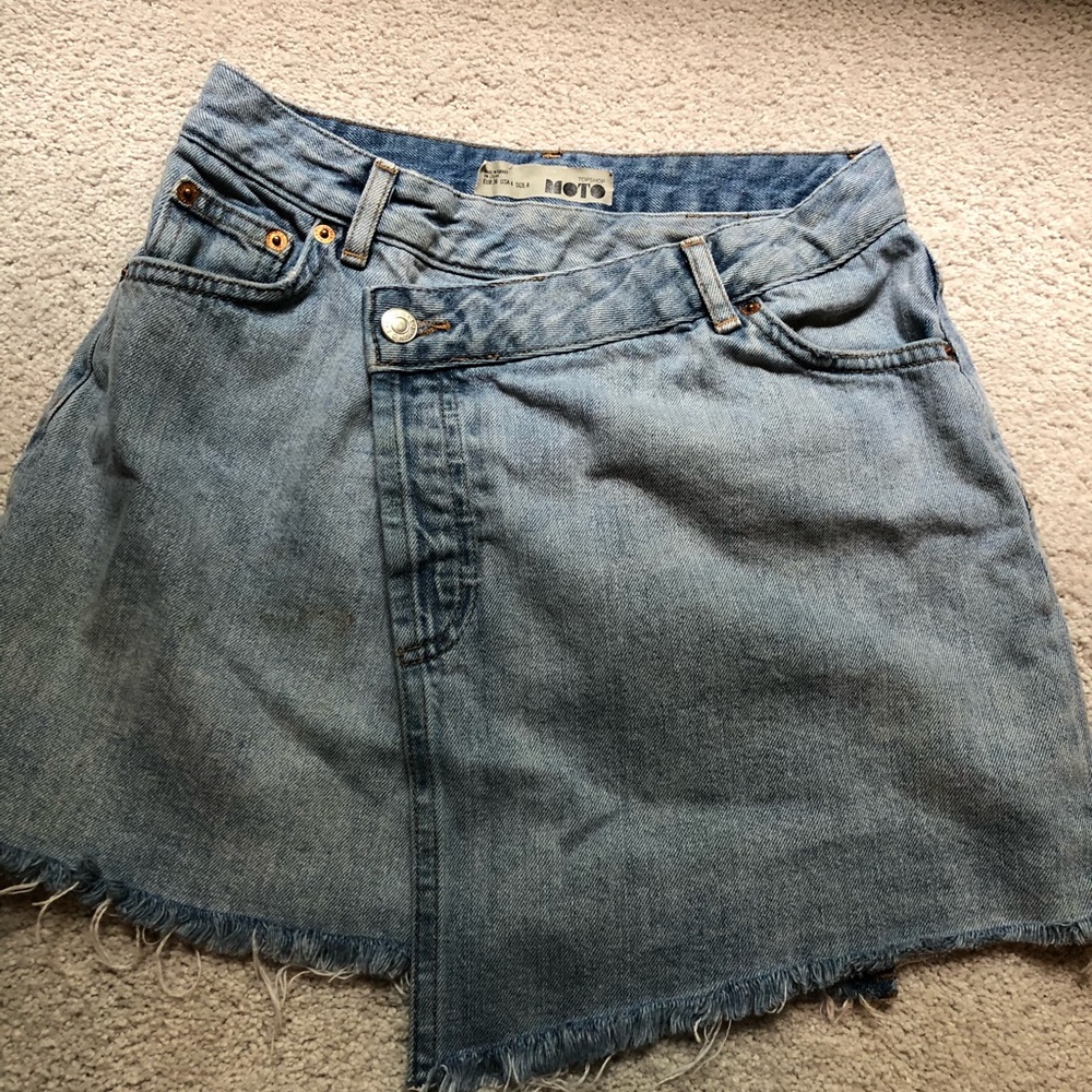 Topshop Jean Skirt